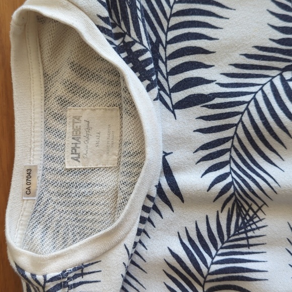 Alphabeta Mens Patterned Sweatshirt - Picture 5 of 5